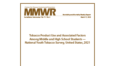 Reports on Smoking and Tobacco Use 2021